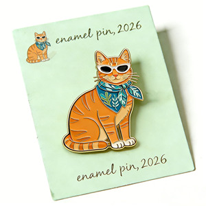 Produsen Grosir Pin Enamel Katak Lucu Kartun Anime Pin Kerah Kemasan Kartu Kustom untuk Pakaian - Product Image 4