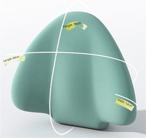 Coussin de soutien lombaire en mousse à mémoire de forme pour siège de bureau, <span class=keywords><strong>dossier</strong></span> de <span class=keywords><strong>chaise</strong></span> d'été et siège de voiture - Product Image 6
