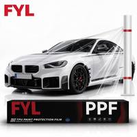 Film de protection de peinture auto-cicatrisant instantané FYL TPU IRHG75 7,5 mil, haute élasticité, transparent, invisible, protection PPF en rouleau
