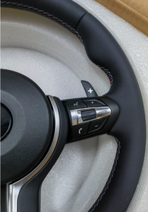 Volante de fibra de carbono para <span class=keywords><strong>BMW</strong></span> Serie 1 2 3 4 5 6 7 8 i3 <span class=keywords><strong>i4</strong></span> X3 X4 X5 X6 X7 XM M2 M3 M4 M5 M8 M240i G20 G80 G82 G42 G29 F90 - Product Image 3