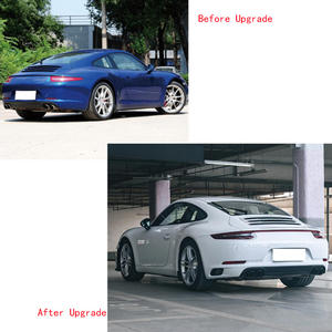 Kit carrosserie avant de style OE <span class=keywords><strong>911</strong></span> 991 de qualité d'origine, diffuseur de pare-chocs, feux arrière sportifs de <span class=keywords><strong>type</strong></span> traversant à LED pour - Product Image 3