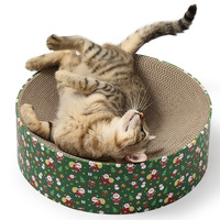 Grattoir à chat rond en carton classique, best-seller