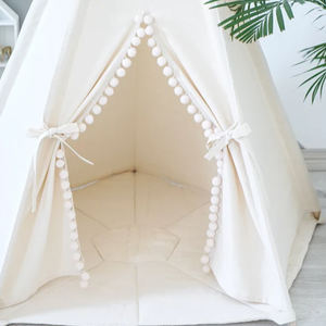 <span class=keywords><strong>Tapis</strong></span> de jeu en coton matelassé extra large pour pépinière, <span class=keywords><strong>tipi</strong></span> pentagonal, activités de gymnastique, ramper sur le ventre, <span class=keywords><strong>tapis</strong></span> épais - Product Image 2