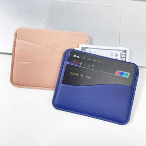PU Leather Lightwweight ID Card <b>Holder</b> Minimalist Leather Wallet for <b>Travel</b> Luxury Credit Card <b>Holder</b> for Men Women GIfts - Product Image 4