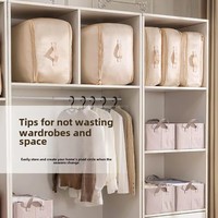 Nouveau Style économiser de l'espace respirant étanche à l'humidité compressible tissu couette couverture sacs de rangement couvre-lit organisateur avec fermeture éclair
