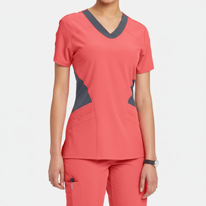 Conjunto de Uniformes Médicos Unisex Cómodos y Modernos 2025, Diseño Elástico de Secado Rápido, Tela de Lona, Color y Logotipo Personalizables - Product Image 1
