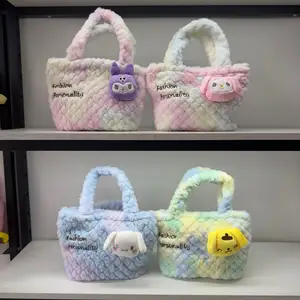 กระเป๋าตุ๊กตาน่ารักญี่ปุ่นKuromiตุ๊กตาตุ๊กตากระเป๋าMelody Saanrioแฟชั่นกระเป๋าถือBelo-Tempoขายส่งการ์ตูนสําหรับสาวสบายๆOEM
