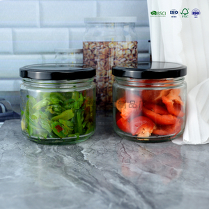 Botellas de Vidrio para Condimentos de Alta Calidad y Popularidad con Tapas Metálicas para Sal, Azúcar, Pimienta en Polvo, Chile en Polvo - Product Image 1