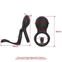 Jouet sexuel adulte pour masseur de prostate vibrateur stimulant anneau de pénis télécommandé anneau de pénis de pénis