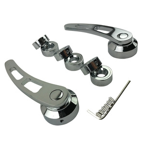 Poignée de porte de voiture en alliage d'aluminium chromé, accessoires de modification rétro classiques pour Chevrolet Ford - Product Image 1