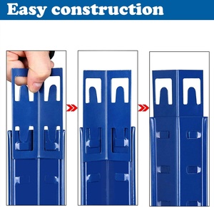 차고 선반 5단 볼트리스 스토리지 랙킹 선반 유닛 금속 창고 선반 중량형 스토리지 선반 - Product Image 4