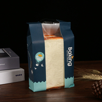 Hochwertiges schwarzes heißes Stempeln Geschenk Führen Sie Mittagessen Kaffee Einzelhandel mit Band Griffe Großhandel Pappe Lebensmittel Papiertüte