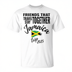 T-shirt Friends That Travel Together Jamaïca Trip 2025 - Product Image 3
