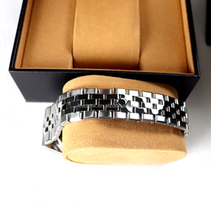 Montres automatiques mécaniques de luxe Seiko, design rond blanc haut de gamme, bracelet en acier inoxydable de 18 mm de largeur - Product Image 6