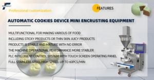 Croqueta Kibbeh Coxinha Arancini Falafe Maker Línea de producción Alimentos Kubba que hace la máquina incrustante - Product Image 6