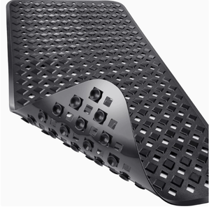 Alfombrilla de Ducha Moderna Esencial de PVC Sólido Ecológico con Superficie Texturizada Antideslizante y Ventosas Reforzadas <span class=keywords><strong>para</strong></span> <span class=keywords><strong>Baño</strong></span> - Product Image 3