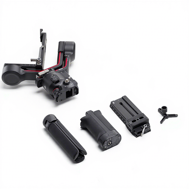 DJI RS 3 Camera Gimbal 3-Axis Stabilizer for DSLR and Cinema Camera Carbon Fiber Construction RS3 Full-Color Touchscreen