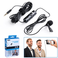 BOYA BY-M1 Original Microphone Cravate Lavalier pour Enregistrement Vidéo YouTube et iPhone 15 Pro Max