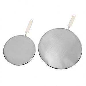 Juego de Protectores Antisalpicaduras MetalTex de 2 Piezas, 20 cm y 29 cm, Tapas de Acero Inoxidable para Cocina - Product Image 2