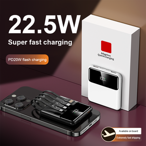 便携式快速充电新型PD22.5W 10000毫安时电源组超薄超快速充电电源组高容量 - Product Image 3