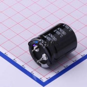 KN151M45025*30A Snap-in Aluminum Electrolytic Capacitor Through hole Component (THT),D25xL30mm 150uF 20% 450V 10mm - Product Image 2