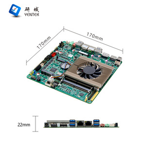 Placa base industrial Yentek Mini ITX 170x170mm 12.ª generación i5 1235U Doble Ethernet SATA DisplayPorts - Product Image 1