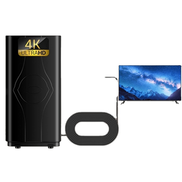 VSAT HD Antenna Indoor Digital Amplifier 4K Smart TV Signal Booster for Free HD TV Channels TV Antenna