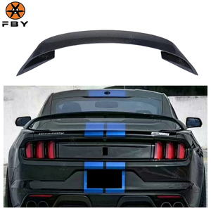 Hot R Style Carbon Fiber Rear Trunk Wing <strong>Spoiler</strong> for Ford Mustang GT350 GT500 Coupe 2-Door 2015-2020 - Product Image 1