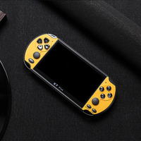 X7 Plus Lecteur multimédia portable 5,1 pouces 8 Go, console de jeu portable avec 400 jeux intégrés et manette