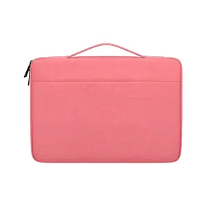 Korean Pure Color Ladies Laptop Briefcase Bag Breathable Waterproof Oxford Womens Tote Bag 15.6 Laptop Handbags