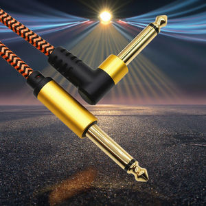 6ft 1.8M Rechte Hoek Naar Rechte 6.35Mm 1/4 Instrument Kabel Basversterker Koord Voor Elektrische Basgitaar Pro Aux Jack Audiokabel - Product Image 6