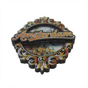 Imanes Personalizados de Recuerdo con Diseño de <span class=keywords><strong>Amsterdam</strong></span>, Impresión en Lámina de 3 Capas - Product Image 3