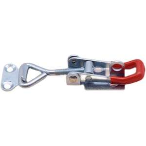 <b>Quick</b> <b>Release</b> Toggle <b>Clamp</b> 4001 Three Hole Adjustable Lock Latch Zinc Plated Steel 100kg Holding Force - Product Image 4