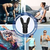Entraîneur respiratoire pour l'entraînement en plein air, renforcement de l'endurance pulmonaire, équipement de fitness réglable