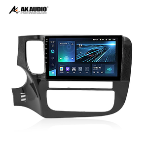 Kit de modification de tableau de bord en plastique ABS pour autoradio Android 9 pouces avec navigation pour Mitsubishi Outlander (LHD) 2014+ - Product Image 5