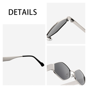 <span class=keywords><strong>Occhiali</strong></span> <span class=keywords><strong>da</strong></span> <span class=keywords><strong>sole</strong></span> con <span class=keywords><strong>lenti</strong></span> <span class=keywords><strong>colorate</strong></span> 2025 stile retrò alla moda con LOGO personalizzato <span class=keywords><strong>occhiali</strong></span> con montatura in metallo 400 polarizzati - Product Image 3