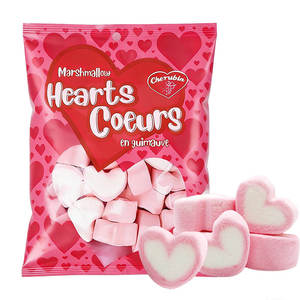 <span class=keywords><strong>Caramelle</strong></span> Morbide Halal OEM a Forma di Cuore Mini <span class=keywords><strong>Rosa</strong></span> <span class=keywords><strong>e</strong></span> <span class=keywords><strong>Bianche</strong></span> al Gusto di Frutta in Confezione Sacchetto - Product Image 3