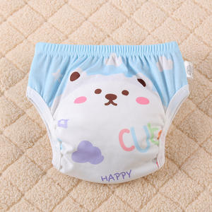 Pantalones de entrenamiento para orinal de bebé reutilizables impermeables de 6 capas, pantalones cortos infantiles, ropa interior, pañal de tela para bebé - Product Image 5