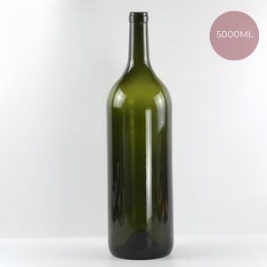 Bouteille en verre pour vin et boissons, grande capacité, écologique, 1L-6L, avec <span class=keywords><strong>bouchon</strong></span> en liège - Product Image 5