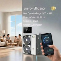 Pompa Panas Monoblock R32 9kW A+++ Udara ke Air Pemanas Pendingin DHW CE GTGLOBE untuk Rumah dan Komersial Eropa