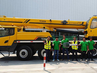 Grúa Móvil de 30 Toneladas TC300A con Alcance Longitudinal de 5430 mm, Velocidad de Guincho de 130 m/min, para Construcción de Puentes e Infraestructura