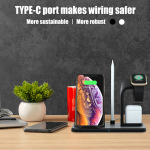 2020 precio al por mayor <span class=keywords><strong>3</strong></span> en 1 rápido cargador inalámbrico multifunción para iPhone 8 11 12 pro max ver airpod lápiz - Product Image 5