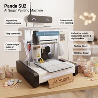 Nouvelle machine automatique de peinture au sucre, imprimante 3D de bonbons, imprimante alimentaire artistique personnalisée par IA pour événements commerciaux, festivals et fêtes