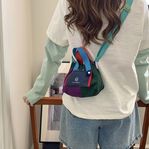 Bolso Mini Tipo Cubo Colorido de 7 Pulgadas, Resistente al Agua, Vertical, Cuadrado, Bandolera para Mujer, para Uso Diario - Product Image 3