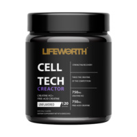 Complément Alimentaire Lifeworth : Créatine Pure en Cristaux 300g, BCAA et Créatine HCL en Poudre (Certifié GMP)
