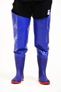 <span class=keywords><strong>Combinaison</strong></span> <span class=keywords><strong>de</strong></span> protection <span class=keywords><strong>de</strong></span> sécurité pour pantalons et bottes <span class=keywords><strong>de</strong></span> wading imperméables et respirants en PVC et nylon avec fonction étanche à l'eau - Product Image 5