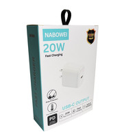Chargeur de téléphone portable USB C PD 20W avec prise US EU, charge rapide TYPE C, adaptateur secteur rapide pour iPhone, Samsung, XIAOMI
