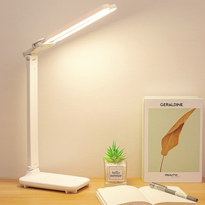 Support de téléphone portable avec lampe d'étude LED à double tête, protection oculaire, intensité réglable - Product Image 5