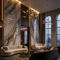 Panneau mural moderne en WPC et fibre de bambou carbonisée pour la décoration intérieure 3D à lattes, idéal pour la maison, l'hôtel et le bureau