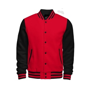 OEM Custom Service Men's Cotton Letterman Varsity <b>Jacket</b> College Basketball Plus Size <b>Jacket</b> Embroidery <b>Light</b> Feature Winter - Product Image 1